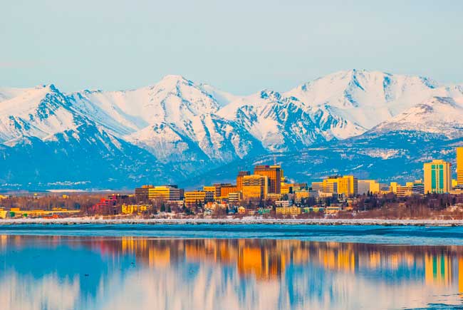 Anchorage Airport is named after Ted Stevens, an ex-former U.S. senator from Alaska.