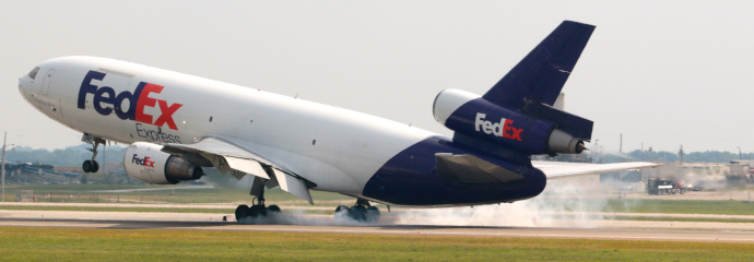 Memphis Airport is a hub for FedEx Express global.